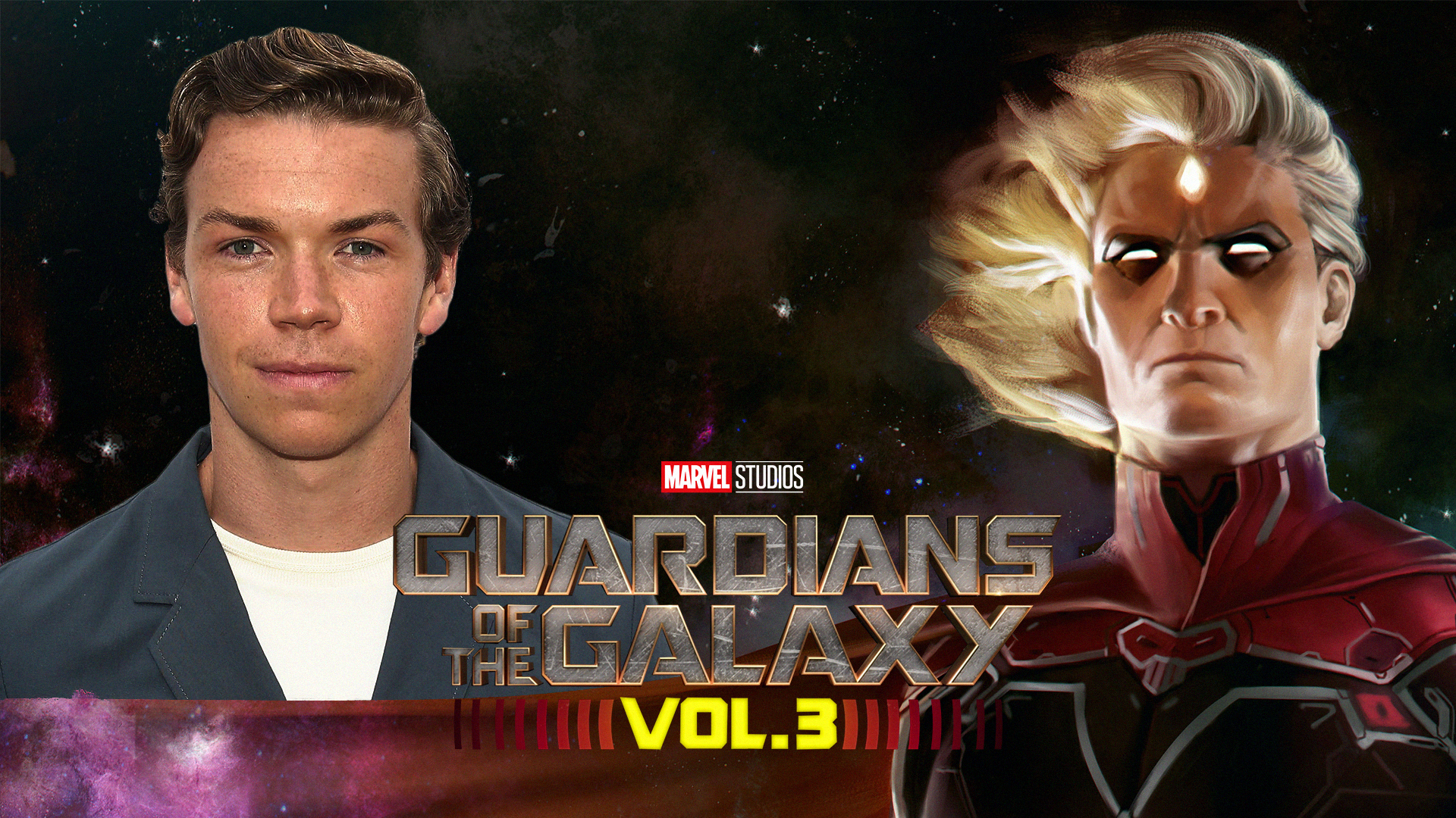 Will Poulter thủ vai Adam Warlock trong Guardians of the Galaxy 3