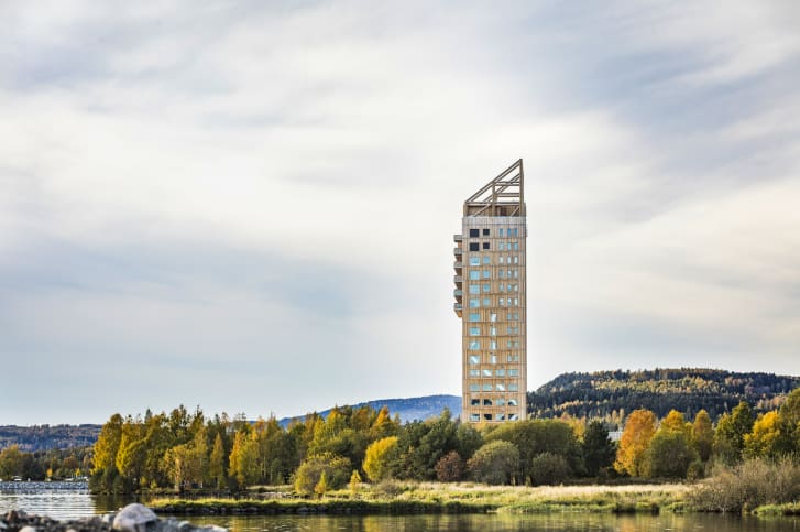 Khám phá tòa nhà bằng gỗ cao nhất thế giới tại Thuỵ Điển